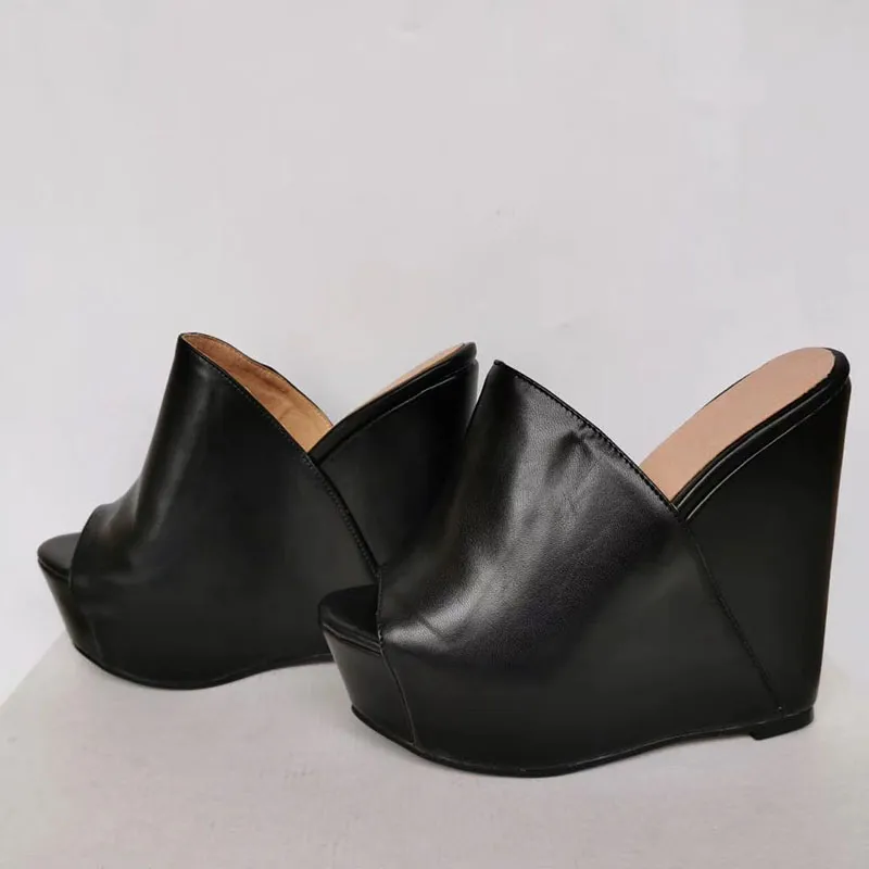 Wedges mules high heels new arrivals