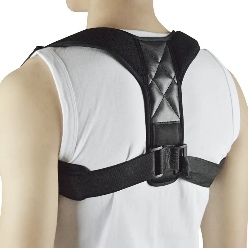 China Back Support Belt with Adjustable Back Straightener Lumbar Support  Posture Corrector for Upper Back Pain Relief factory and manufacturers