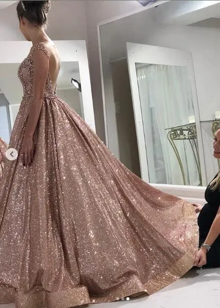 rose gold diamond prom dress Rose Gold Prom Dresses | Shop Shimmery Rose Gold Prom Dresses