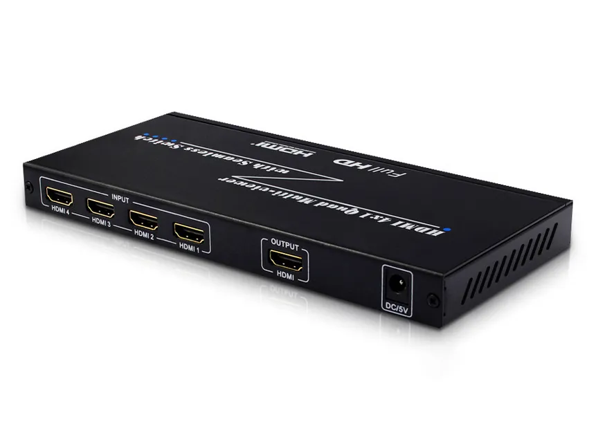 Commutateur HDMI Multiviewer 4x1 Convertisseur De Séparateur