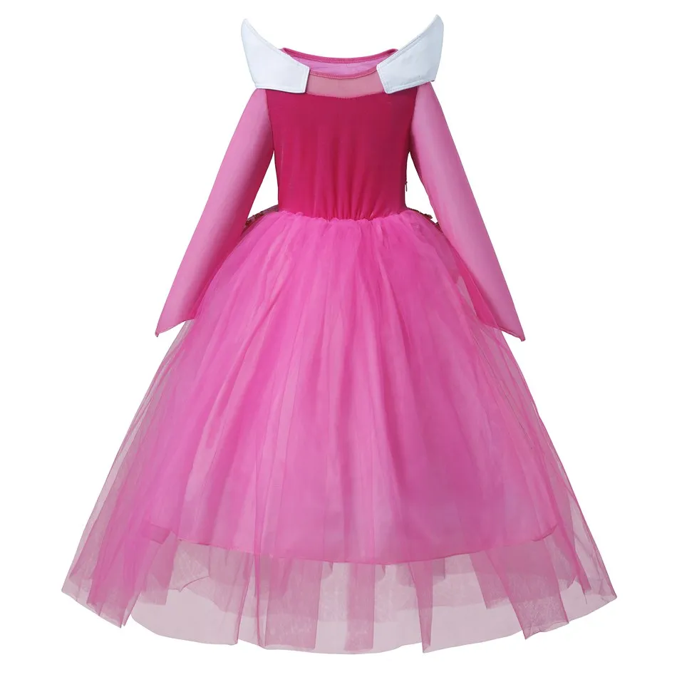 Sleeping Beauty Princess Aurora Party Dress Kids | Sleeping Beauty Dress  Children - Girls Casual Dresses - Aliexpress