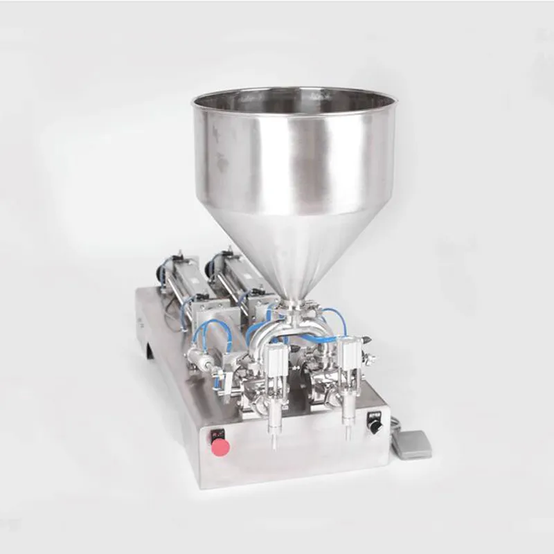 Horizontal paste filling machine for cream chili sauce tomato butter peanut butter olive oil pneumatic filling machine