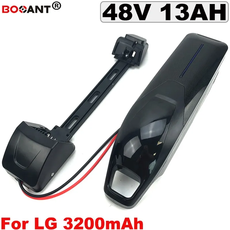 Rechargeable Electric bike Lithium battery 48V 13AH for Original LG 18650 E-bike battery For Bafang BBS 1200W Motor +2A Charger