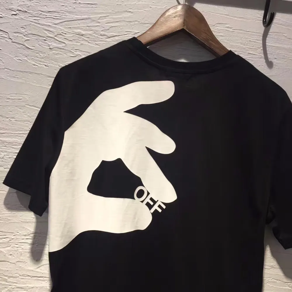 Новое прибытие одежда короткая вязаная o-выстрел с повседневной футболки мужчина хип-хоп одежда футболка для печати.