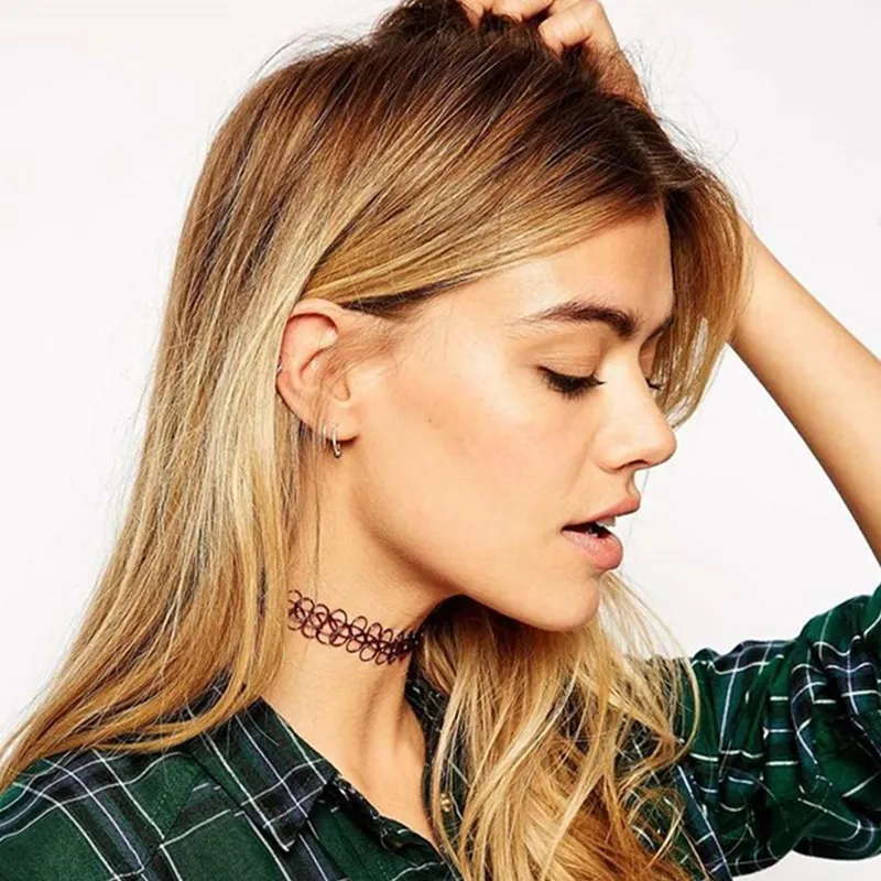 ネックレス・チョーカー [VINTAGE HOLLYWOOD] Basic Rope Necklace Vintage Choker Necklaces - Etsy