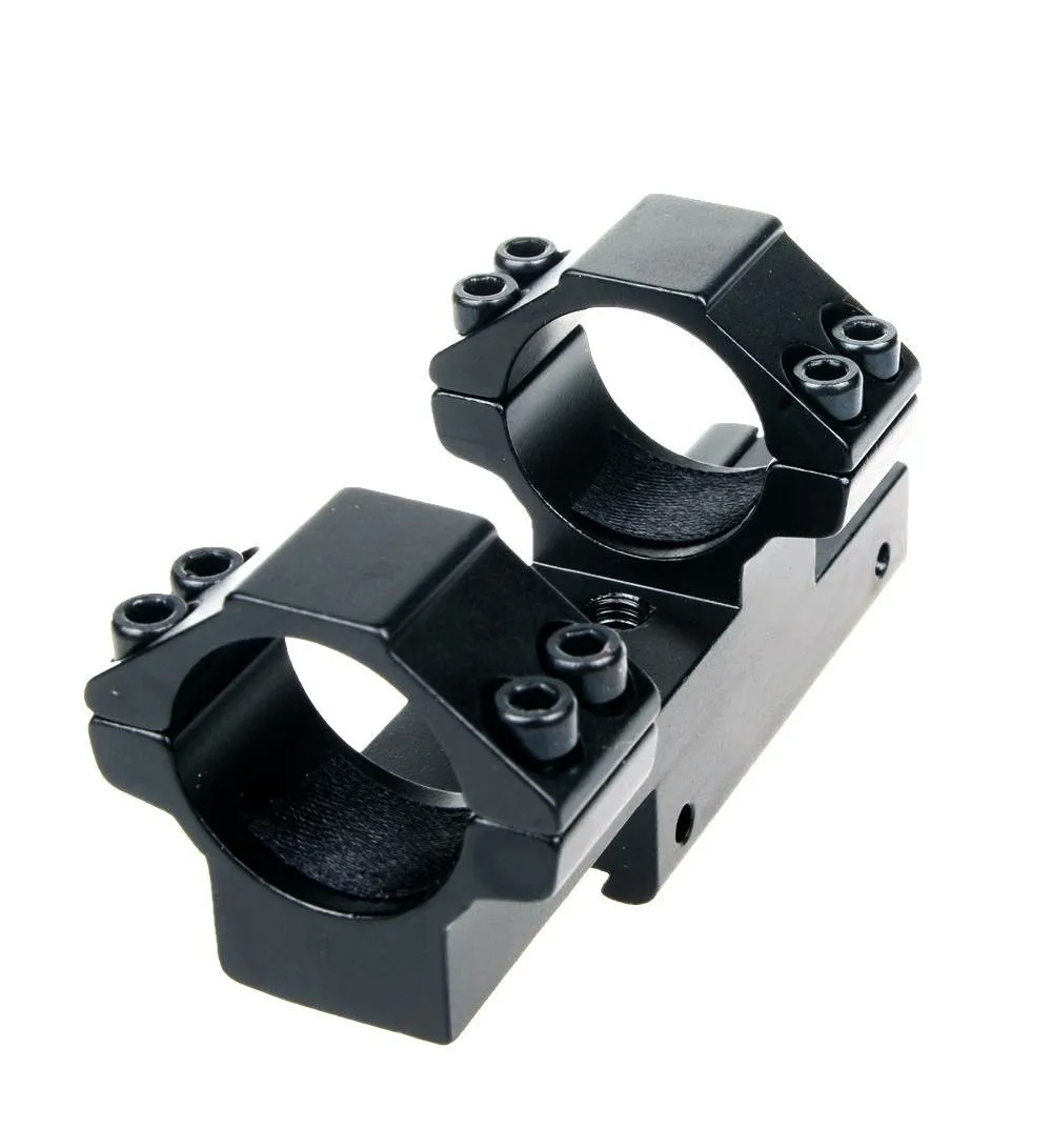 25.4mm Podwójny zakres Rings Mount 11mm Weaver Rail Dovetail One Piece Scope Mount