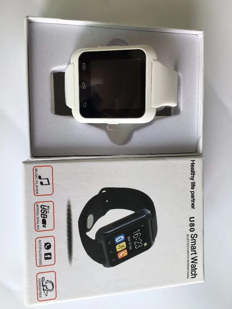 Smartwach U80 Bluetooth Smartwatch For IPhone And Android Wearable