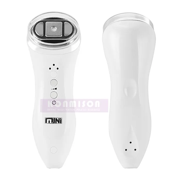 Mini Hifu portátil Para Uso Doméstico de Alta Intensidade Focada Ultrasound Facial Máquina Para Remoção de Rugas Face Aperto