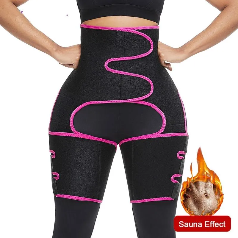 Corsetto segreto in neoprene Shaperwear Vita alta da donna in rilievo Rifinitore per coscia Controllo della pancia Cintura per allenamento con effetto sauna