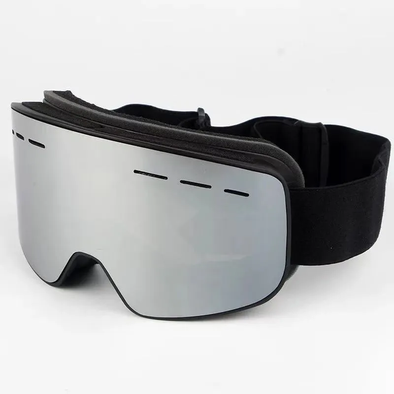 Premium Double Layer Antifog Snowboard Goggles Asian Fit For Men And