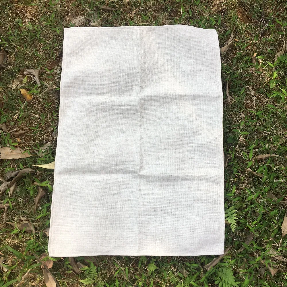 100 Polyester Streak Free Cleaning Cloth Tea Towel Blank Linen