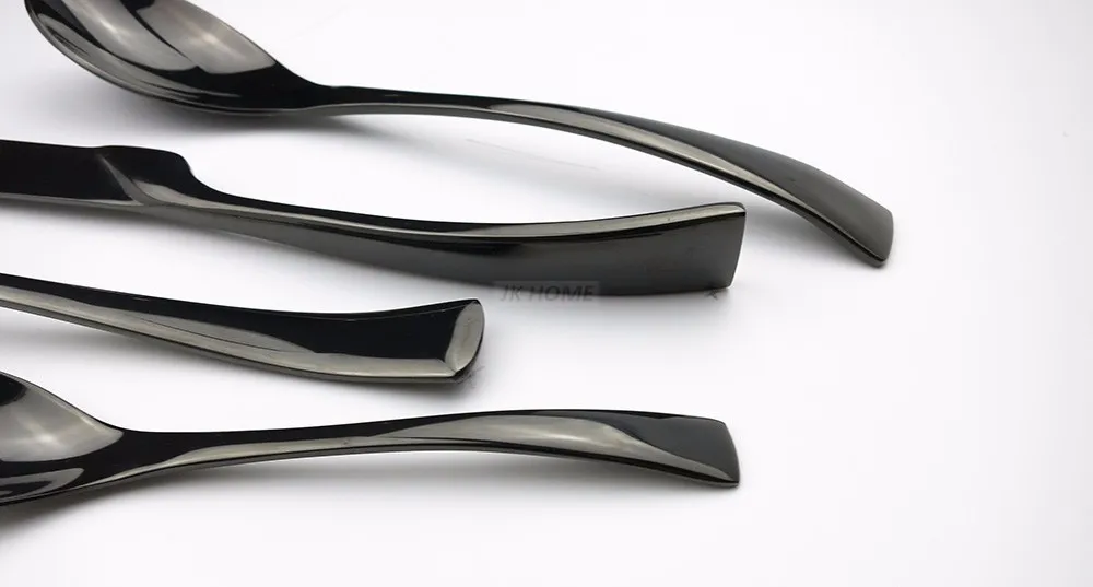 Black Flatware (12)