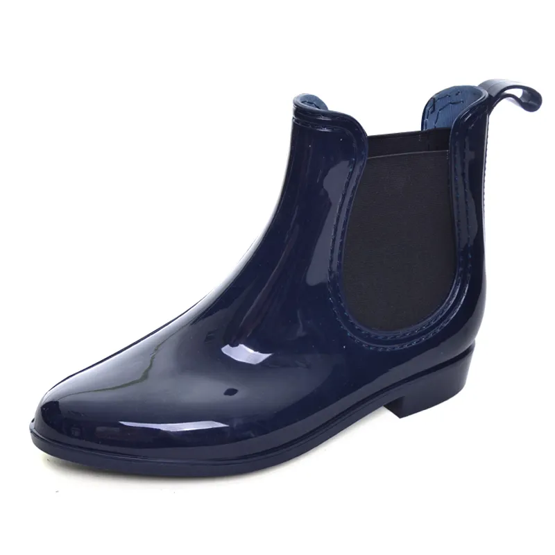 Hot koop- schoenen vrouwen regenlaarzen voor meisjes dames wandelen waterdichte pvc vrouwen laarzen winter vrouw enkel martins regenboots