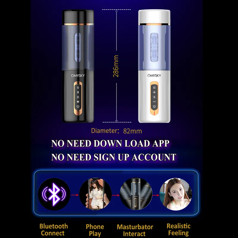 best lubricant for squeaky bed frame OMYSKY Male Masturbator For Man Automatic Thrust... From Tubi07, $47.3
