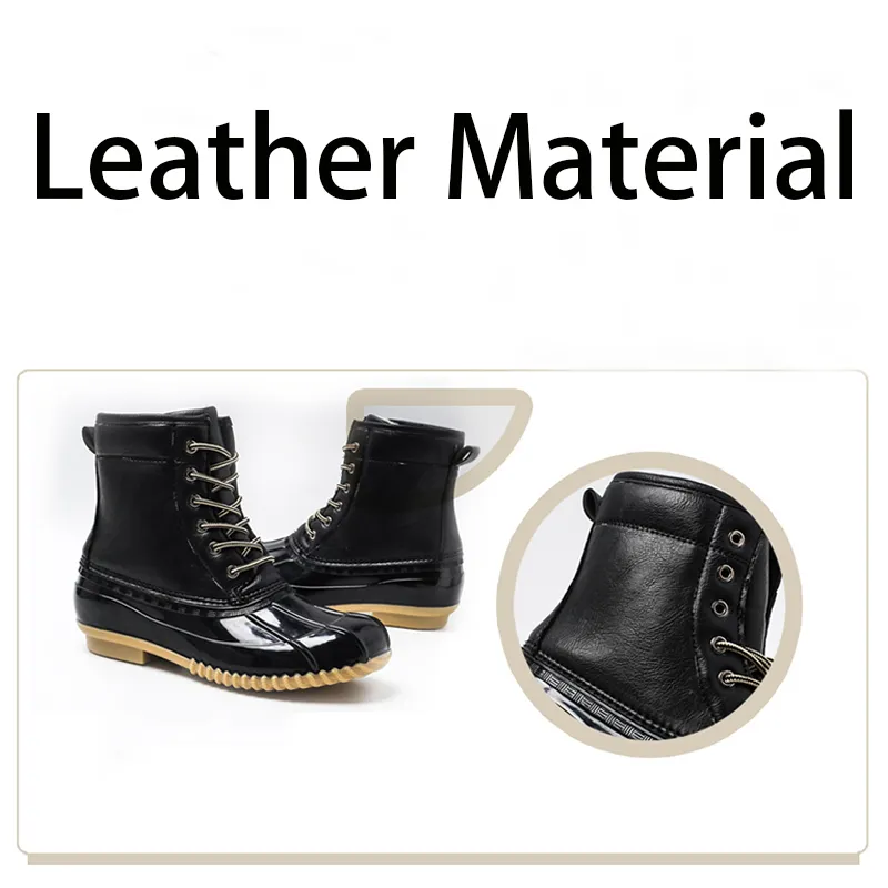 DHgate Womens Winter Snow Boots Waterproof Duck Boots Non Slip Rubber Rain Shoes Fashion Casual Shoes for Ladies Shoes Accessories