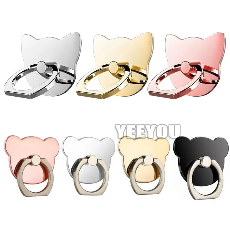 360 ° Girevole Anello Titolare Smartphone Supporto Auto - Foto 7