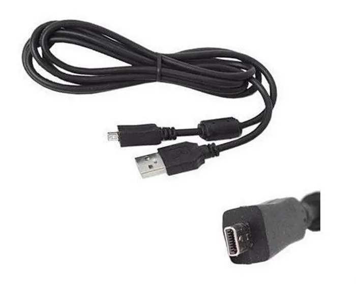 1.5m substituição Cabo USB UC-E6 para Nikon COOLPIX S4000 S4200 S5100 S70 S80 S800C S8000 D3200 D5000 500pcs L20 L22 L100 Digital Camera US03