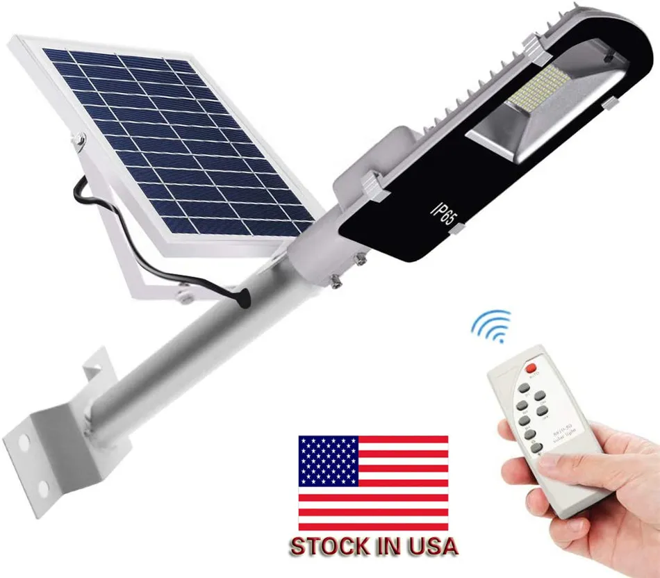 Stock In US + LED Solar Lights, Outdoor Security Floodlight, solar street light, IP66 Waterproof, Auto-induction, Solar Flood Light for Lawn