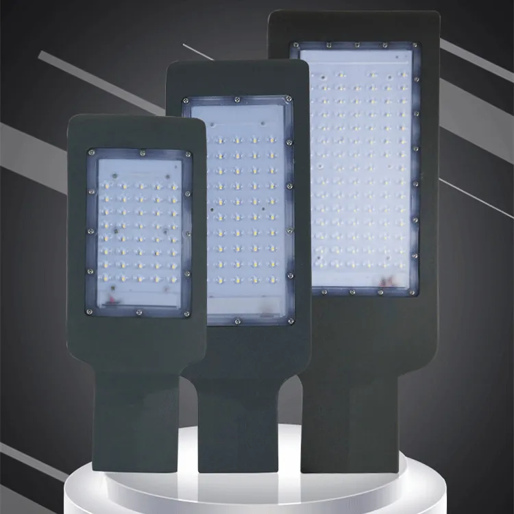 Utomhus LED Street Light 100W 50W AC85-265 PF0.95 100LM / W Lampor Vattentät Utomhusbelysning IP65 Aluminium Direkt från Shenzhen China Factory