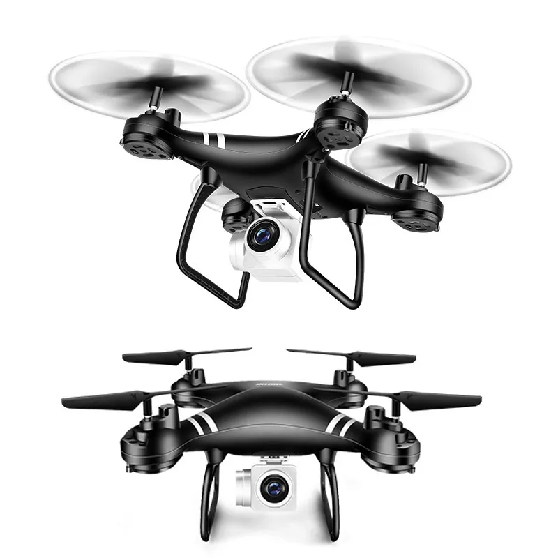 Promosyon HJ101 Drone KY101W Hava Drone Dört Eksenli Uçak Dört Eksenli HD Uzaktan Kumanda Hava Drone