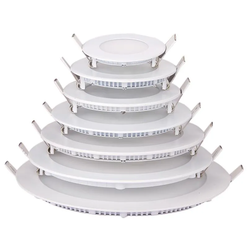 Recessed Round LED Ceiling Smd Led Panel Downlight Super Thin Embedded Slim Design Available In 3W To 18W From Tobetterlife 2.53 DHgate.Com
