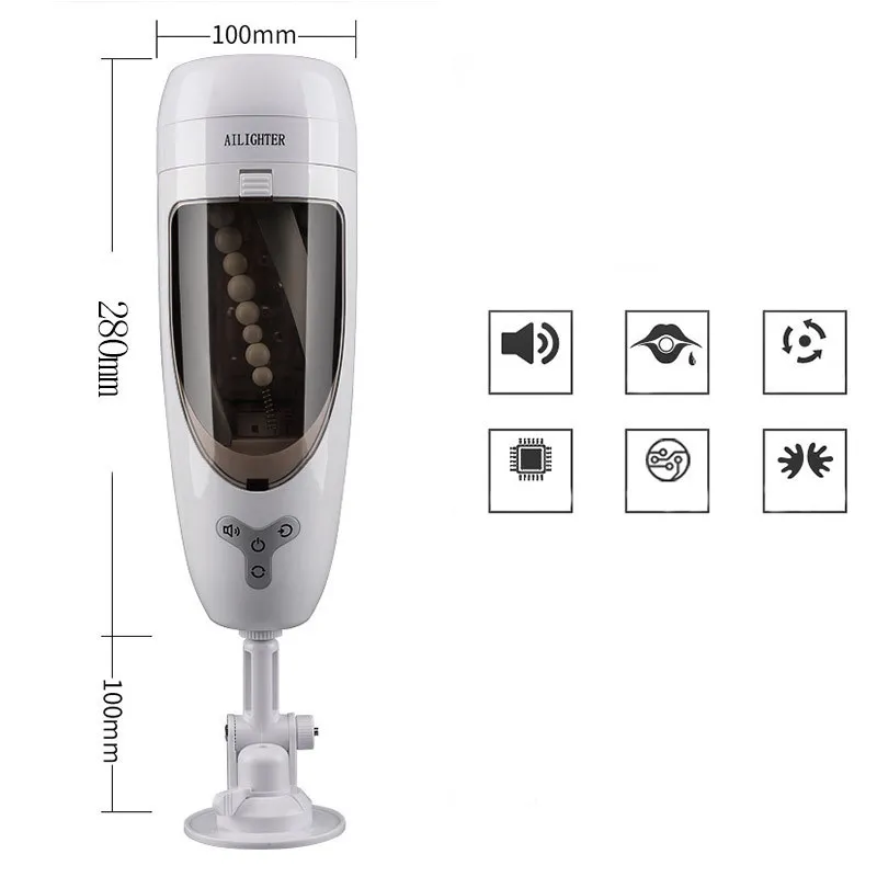 penis plug video Pearl Penis Stroker | Beaded Male Masturbator