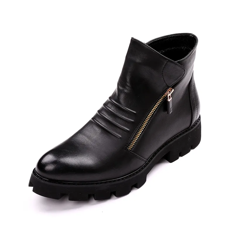 Mens white platform boots on sale
