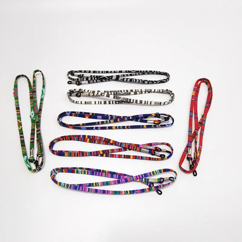 50pcs/로트 화려한 안경 코스 코드 스펙터클 스트링 안경 리테이너 Sunbath Sunglass Lanyard Falt Strap