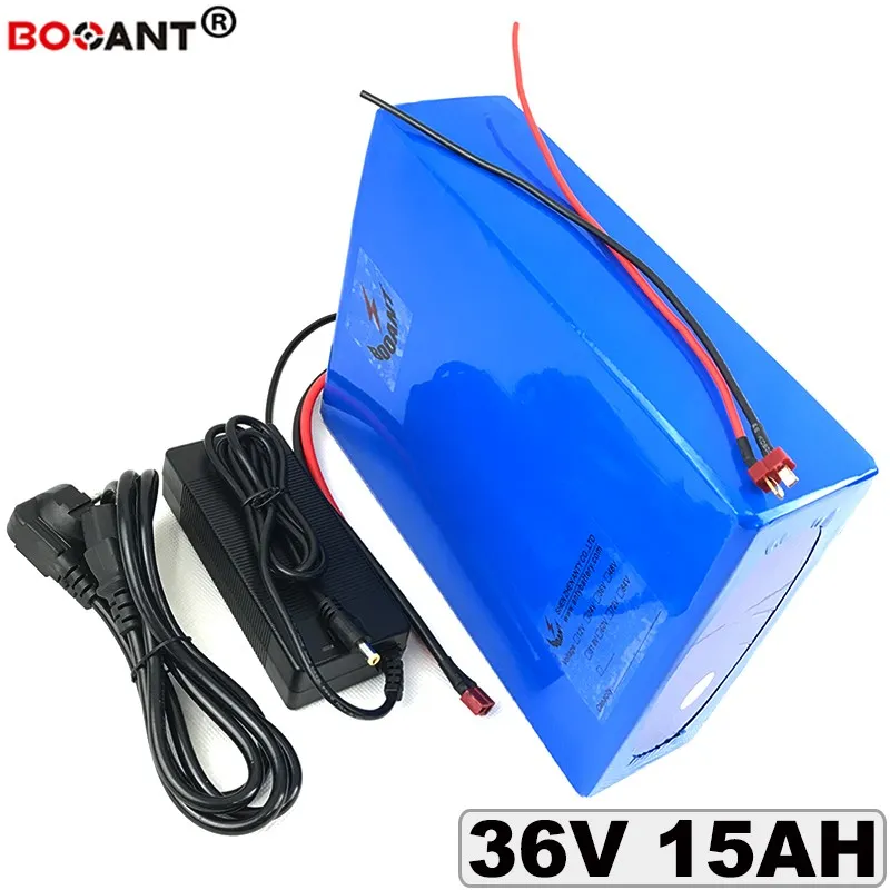 36 V 15Ah bateria de bicicleta elétrica Para Bafang 500 W 800 W Motor 18650 Celular + Carregador 2A 36 V E-bicicleta bateria de iões de lítio Frete Grátis