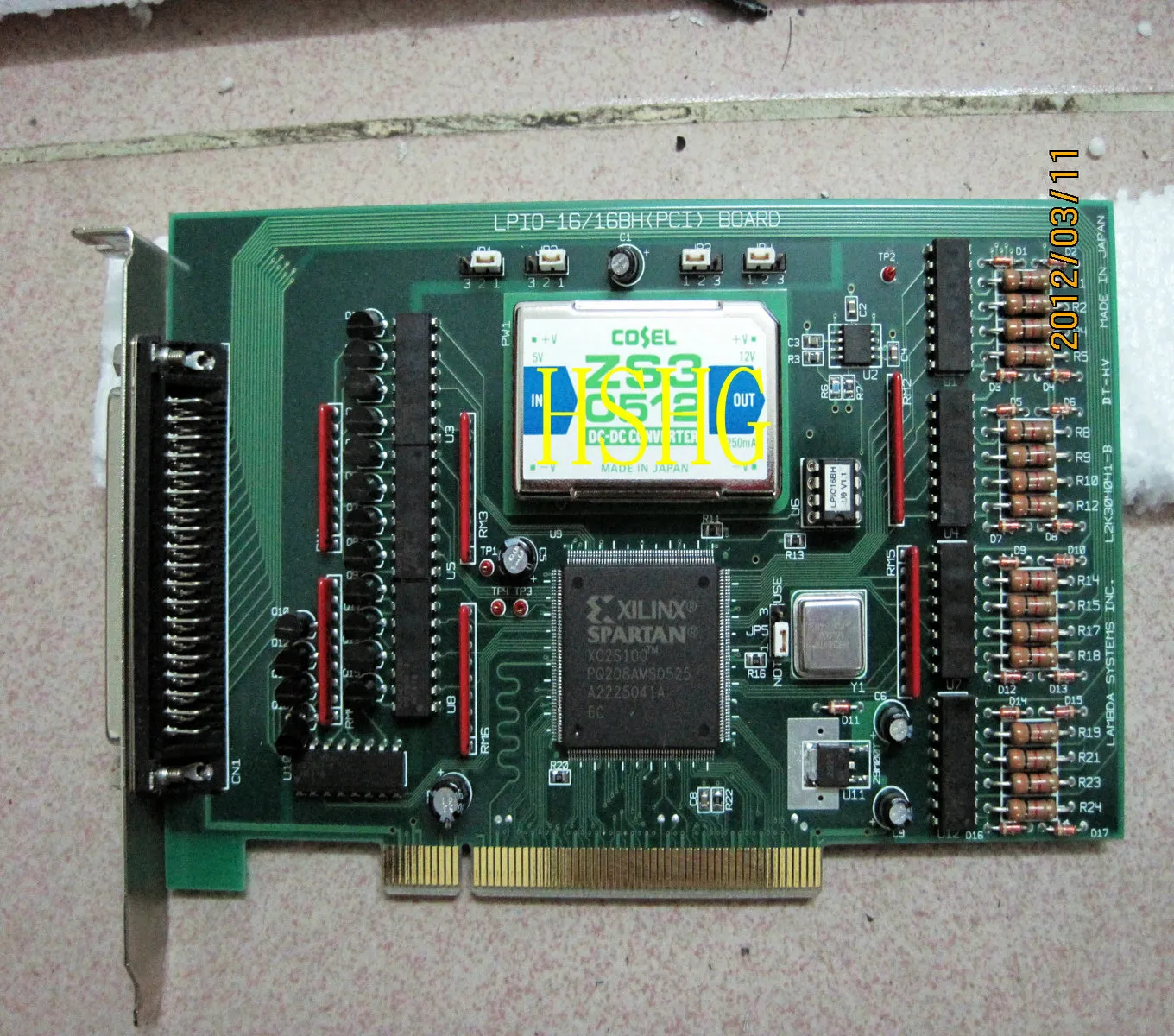 100% Tested Work Perfect for LPIO-16/16BH PCI BOARD Cards