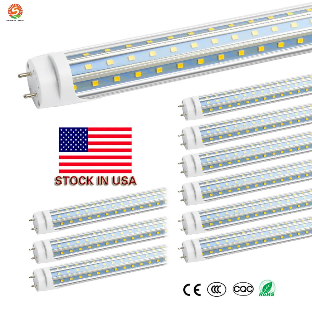 Cnsunway LED T8 G13 Tube 4ft 60W ثلاثي الصف SMD2835 لمبات إضاءة 4 قدم 1.2 متر 1200 ملم 85-265 فولت إضاءة ليد مصباح فلورسنت ضمان 3 سنوات