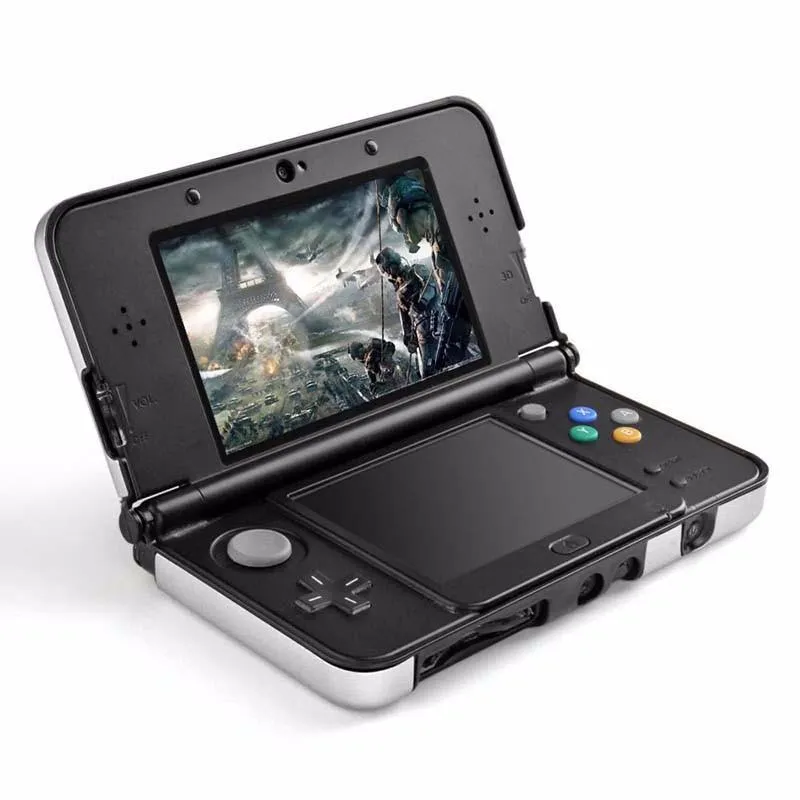 New 6 Styles Fashion Muti-Colors Custodia rigida protettiva in alluminio per custodia in pelle per New Nintendo 3DS LL XL 20