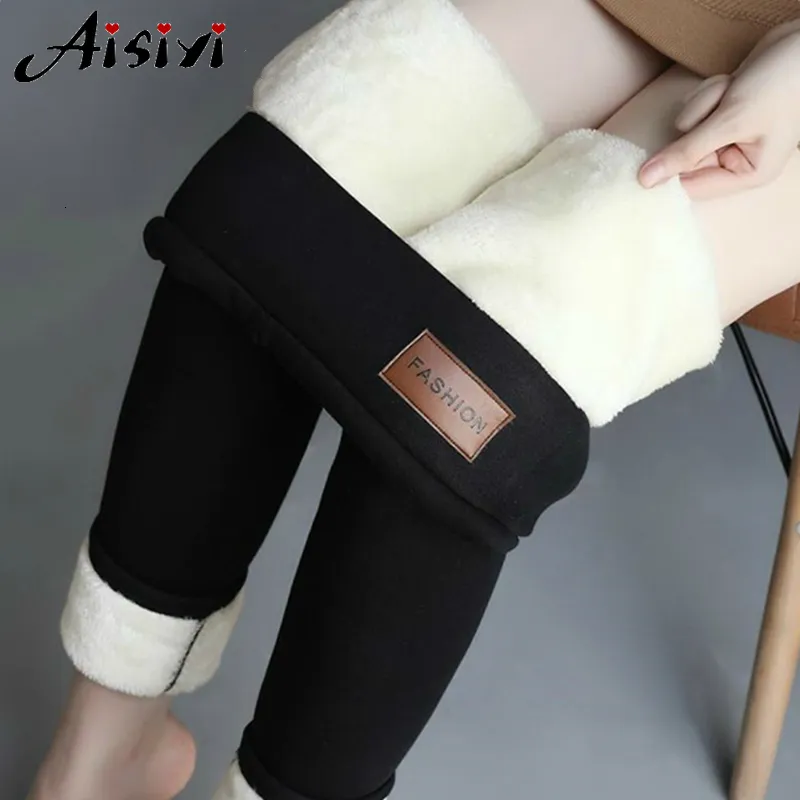 Warm Winter Leggings Women High Waisted Winter Pants For Women