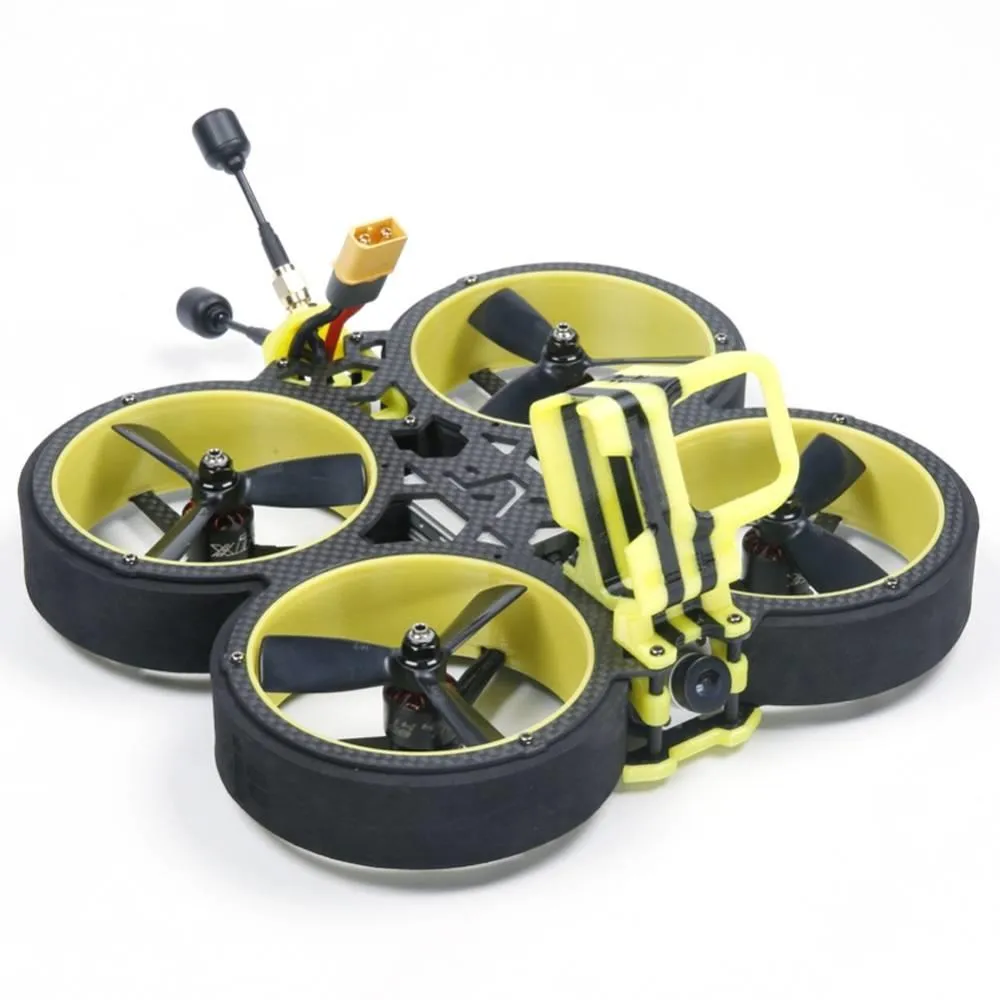 Drone de course FPV iFLIGHT BumbleBee HD CineWhoop 142mm 3 pouces avec unité aérienne DJI FPV BNF - Récepteur TBS Crossfire Nano RX