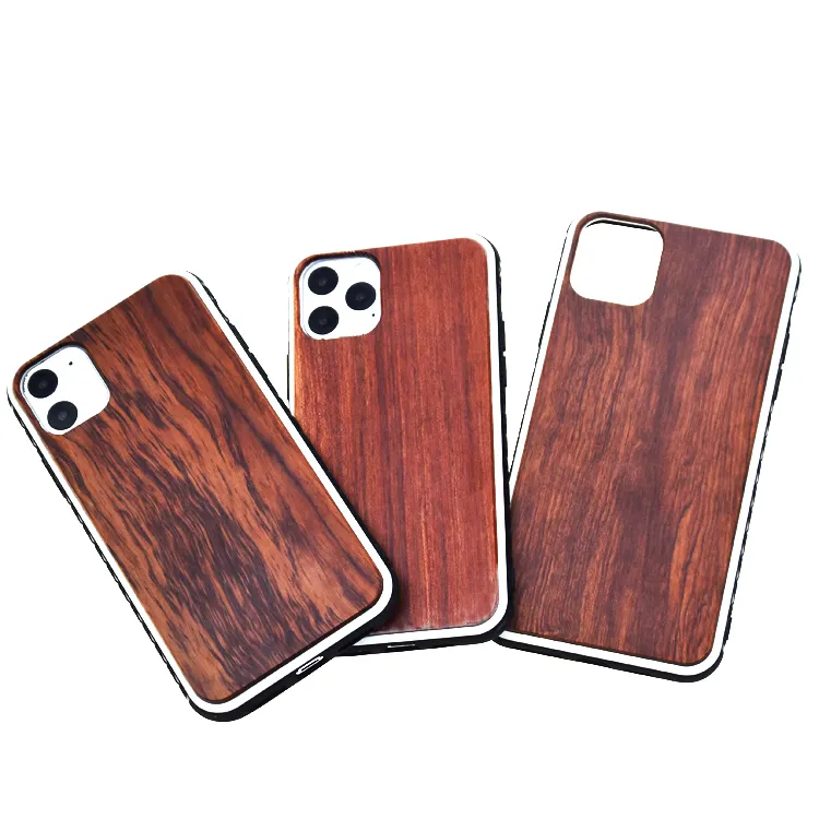 Custodia per cellulare in legno di alta qualità per iPhone 11 pro max 7 8 plus x xs xr se 2 Anti-shock