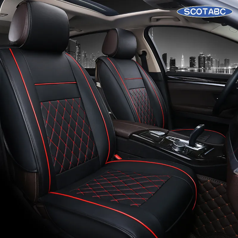 Custom Luxury Leather Car Seat Covers For Seats Mercedes A160/W203/GLK  350/ML Seat Cover Assento De Carro Capa Banco Carro From 161,16 €