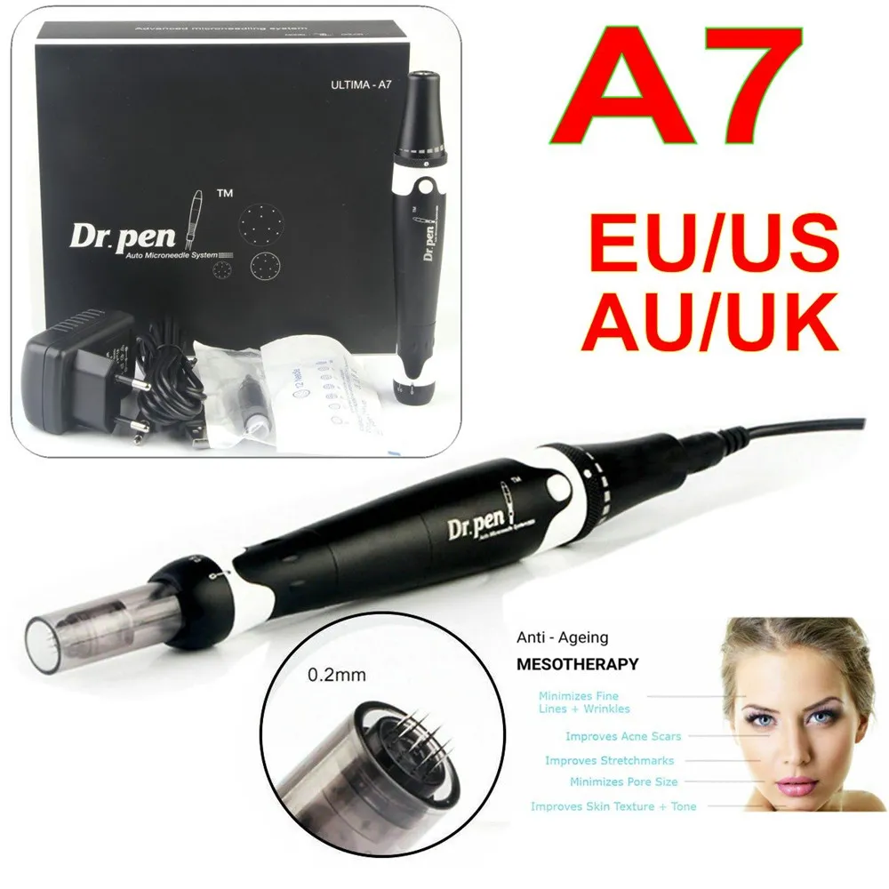 TM-DR016ベストセラー自動マイクロニードルシステムUltima A7 DR PEN電気皮膚ローラーDRPEN DERMA PENマイクロニードルDr. Pen Ultima A7