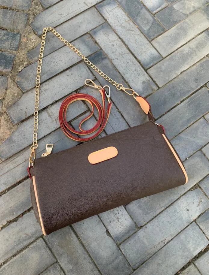 Yeni stil En popüler kemer ve zincir omuz askısı çanta kadın çanta tasarımcısı feminina küçük çanta cüzdan 21 CM