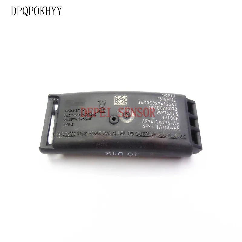 DPQPokhyy 1PCS OEM 2007 2008 Ford F150 F-150トラックタイヤ空気圧センサーTPMS FOMOCO 6F2A1A176AE、6F2T1A150AE