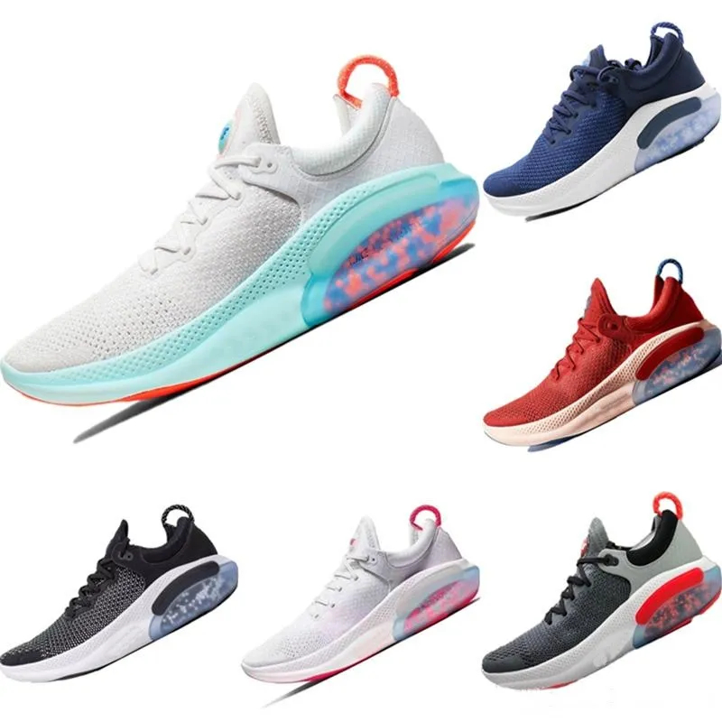 Joyride Run Flyknit FK 2020 Novas Running Shoes mulheres Homens Platinum Tint Universidade Joyride executar fk Red Núcleo instrutor Preto Atlético Sport Sneaker 36-45