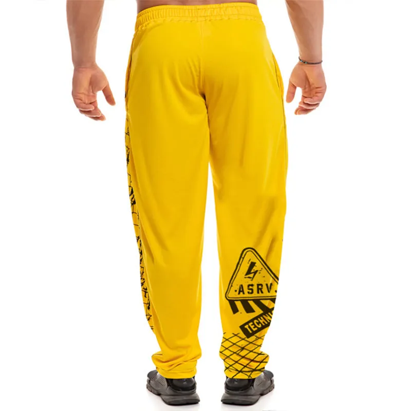 Men s 2024 Bodybuilding Sportswear Pants Loose Breathable Casual Gym Outdoor Jogger Pants for Sprinting Big Sizes Available