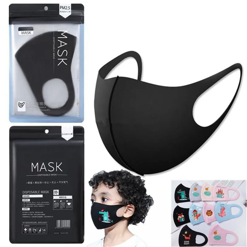 W magazynie Dustoodporna antybakteryjna zmywalna gąbka wielokrotnego użytku Facein Stock Anti Dust Face Maska Usta Okładka PM2.5 Anti-Dust Usta Maska EEO1533