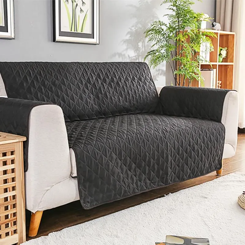 Waterdichte Sofa Cover Verwijderbare Wasbare Gewatteerde Worpel Hond Kinderen Couch Mat Meubilair Protector Armrest Slipcovers 1/2/3 Zitting