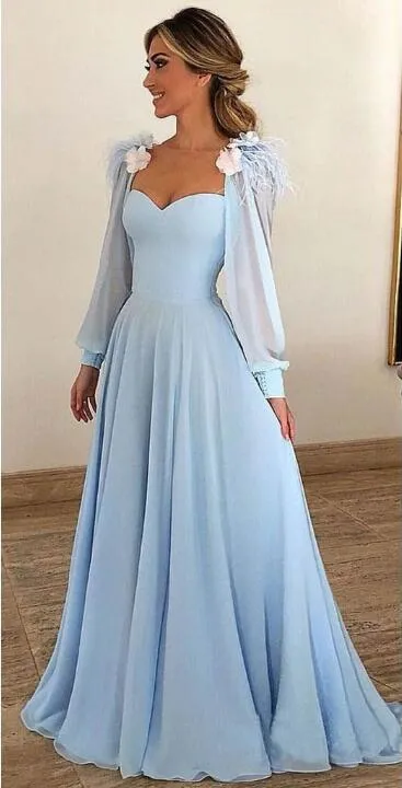 Chiffon cocktail dresses with sleeves on sale