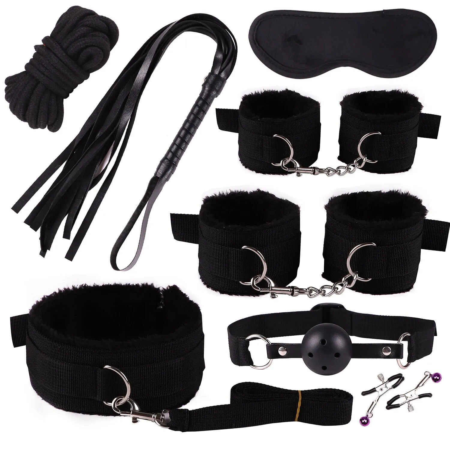Restraints For Sex, PALOQUETH BDSM Toys Leather Bondage Sets Restraint Kits  Sex Things For Couples. From Sexaidhome, $17.28