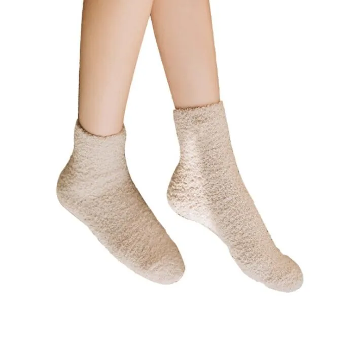 Fuzzy Socks Women Winter Warm Sports Sock High Quality Towel