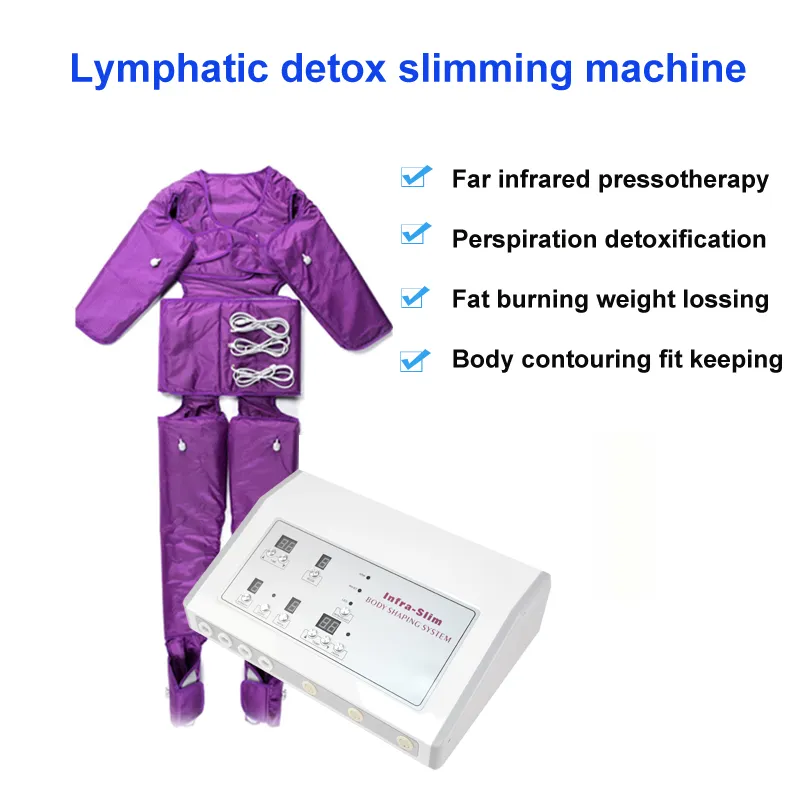 Far Infrared Pressotherapy Machine Air Wave Pressure Detox Body Slimming Suit
