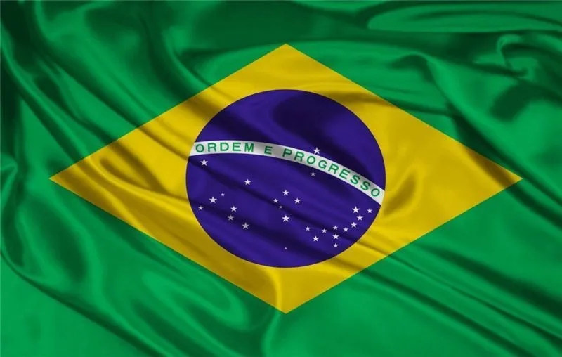 Bandeira do Brasil 150x90cm bandeira bandeira personalizada bandeiras  nacionais Indoor/Outdoor Brasil FLAG Country Banner