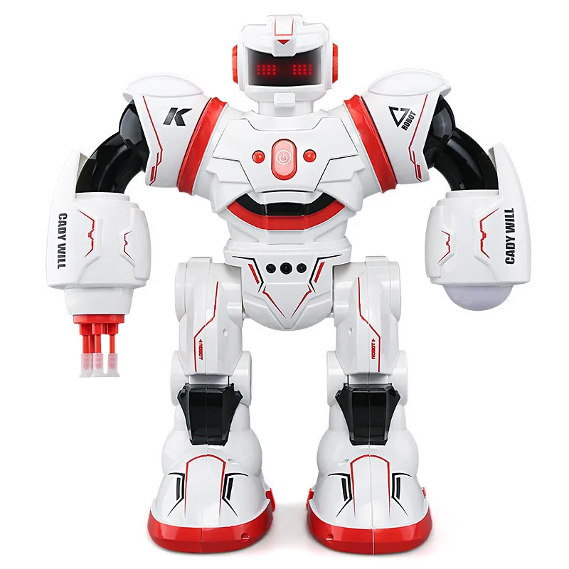 JJRC R3 Robot télécommandé, détection intelligente des gestes tactiles, chant et danse, jouet d'accompagnement, cadeaux d'anniversaire pour enfants de Noël