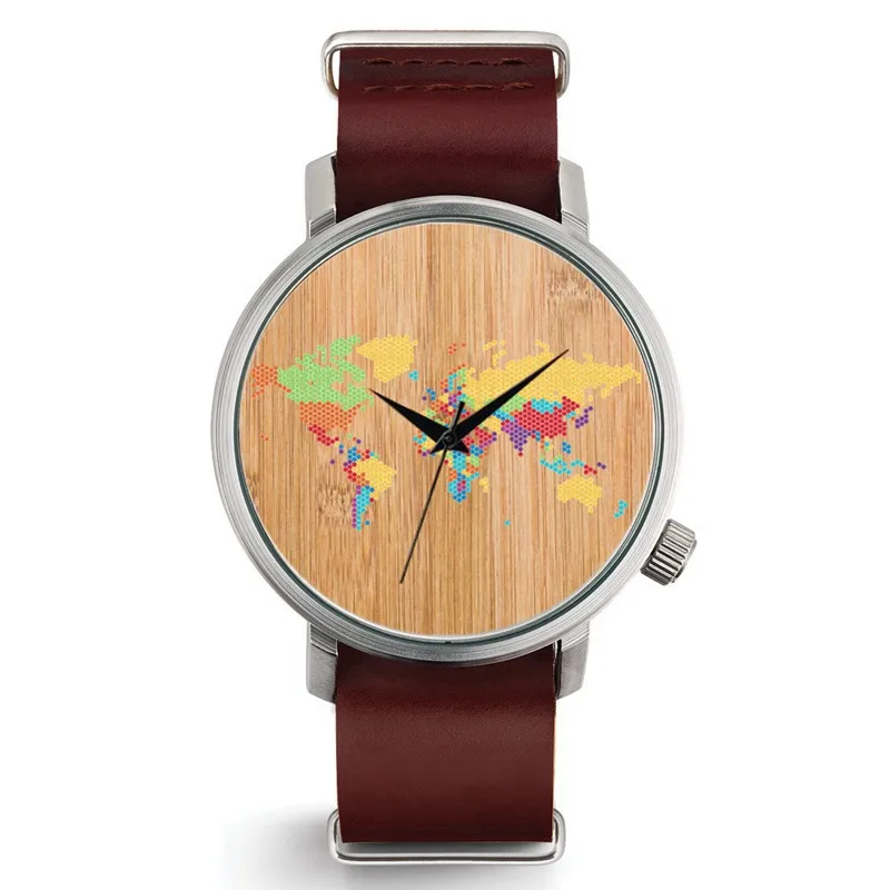 Montre planisphère femme 2025